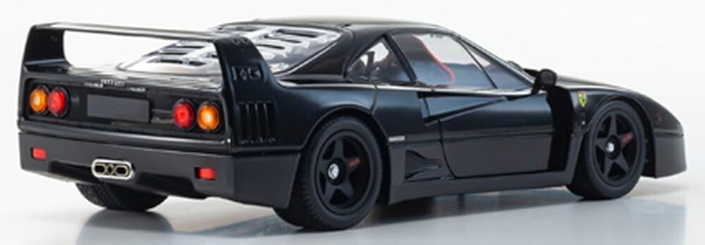 京商 1/ 18 フェラーリ F40 (ブラック)(KS08416BK) Kyosho Original KS08416BK 1/18 Ferrari F40 Black Model Car
