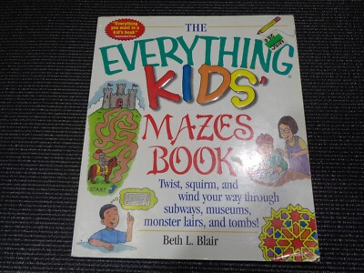 Kids' Mazes Book: Twist, Squirm, and Wind Your Way Through Subways, Museums, 