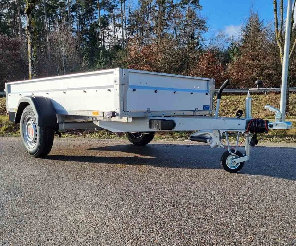 STEMA PKW Anhänger STL1300 gebremst 1300kg Autoanhänger 251x128cm Tieflader - Bild 2 von 4