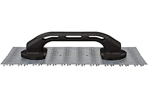 GTY12830-TRUELLE,2 truelles de plâtre en acier inoxydable de haute