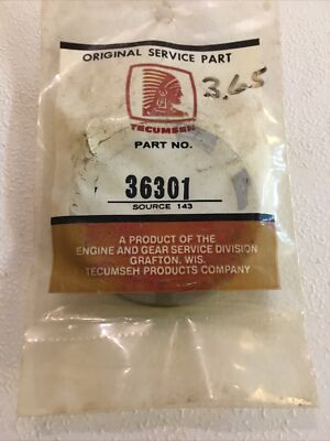 #ad Genuine Tecumseh 36301 Oil Seal Nos Original Part Shelf Worn Bag $4.59