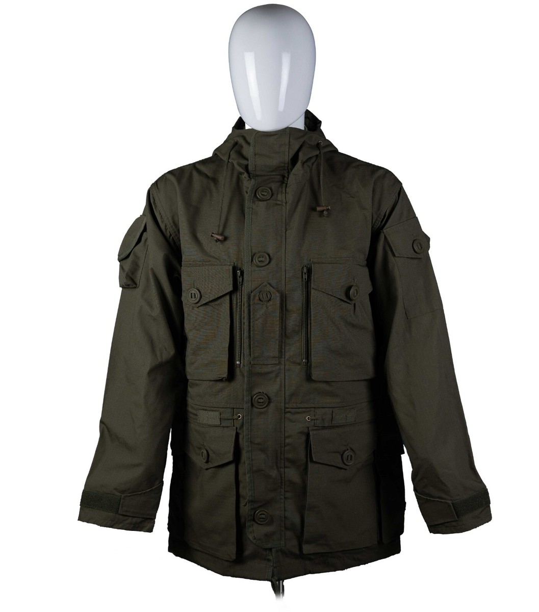KitPimp Army Military Combat SAS Smock Jacket Olive Green