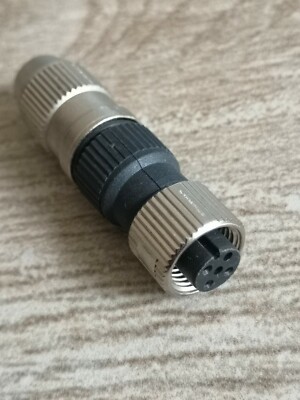 HARTING HARAX M12x1 Rundsteckverbinder  zur Kabelmontage NEU