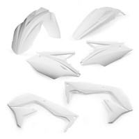 Acerbis Set Plastics Weiß Kawasaki KX 450 F 2016 2017 0021842.030