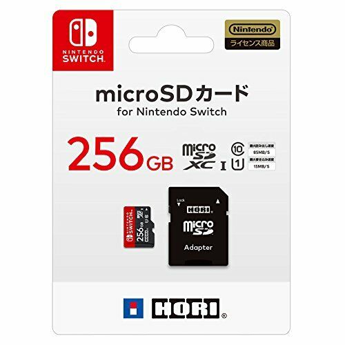 NEW HORI Nintendo Official Switch 256GB micro SD Memory Card NEW HORI Nintendo Official Switch 256GB micro SD Memory Card