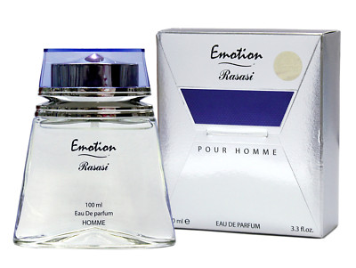 NEW RASASI EMOTION EAU DE PARFUM FOR MEN WITH WORLDWIDE SHIPPING OPTION - 100 ML