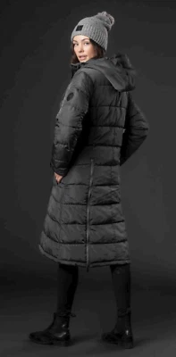 Equipage Candice lange Reitjacke Reitmantel in Größe XL Farbe asphalt