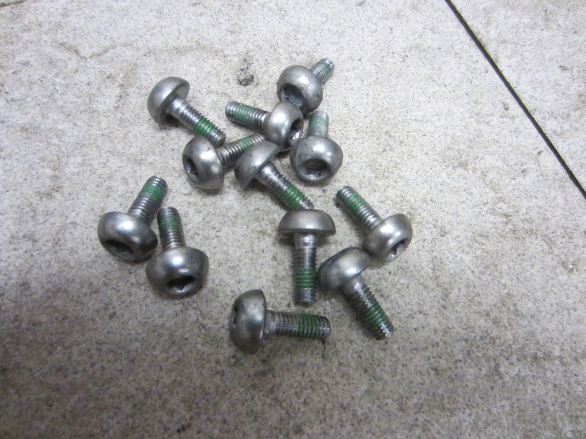 フォード 03-04 HONDA CBR600RR cbr 600 rr OEM FRONT BRAKE ROTOR BOLTS DISC