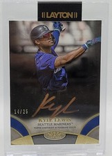 2021 Topps Tier One Baseball Kyle Lewis Break Out Autograph Bronze Ink /25