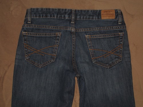 Dark Blue Stretch Denim Womens Jeans | eBay