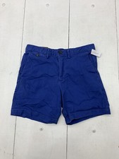 Banana Republic Mens Blue Chino Shorts Size 32