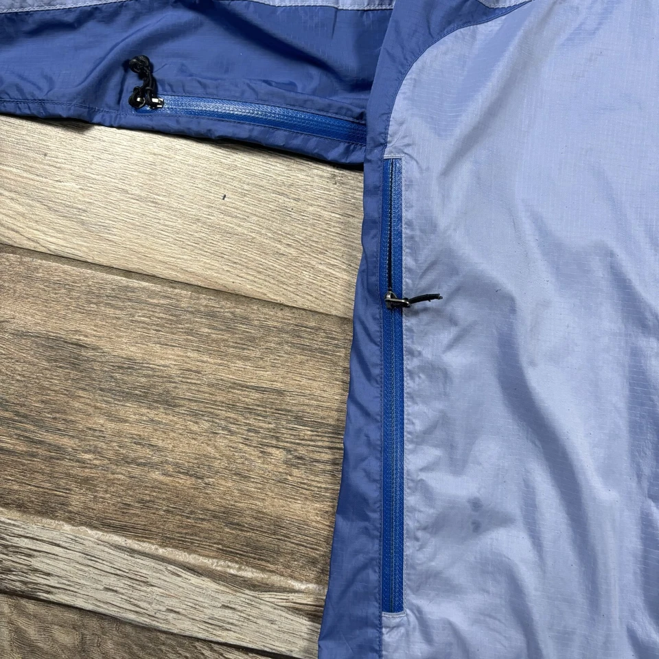 Chaqueta cortavientos Patagonia para mujer pequeña bebé azul vintage ventilada correr Foto 3 de 4