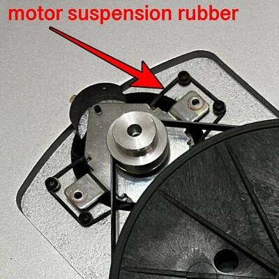 Pro-Ject / ProJect Debut I II & III Plattenspieler Motor Gummi FEDERUNG Riemen