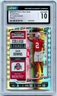 CALEB DOWNS RC 2024 OHIO STATE CONTENDERS PANINI FOIL ROOKIE #3 CGC 10 GEM MINT