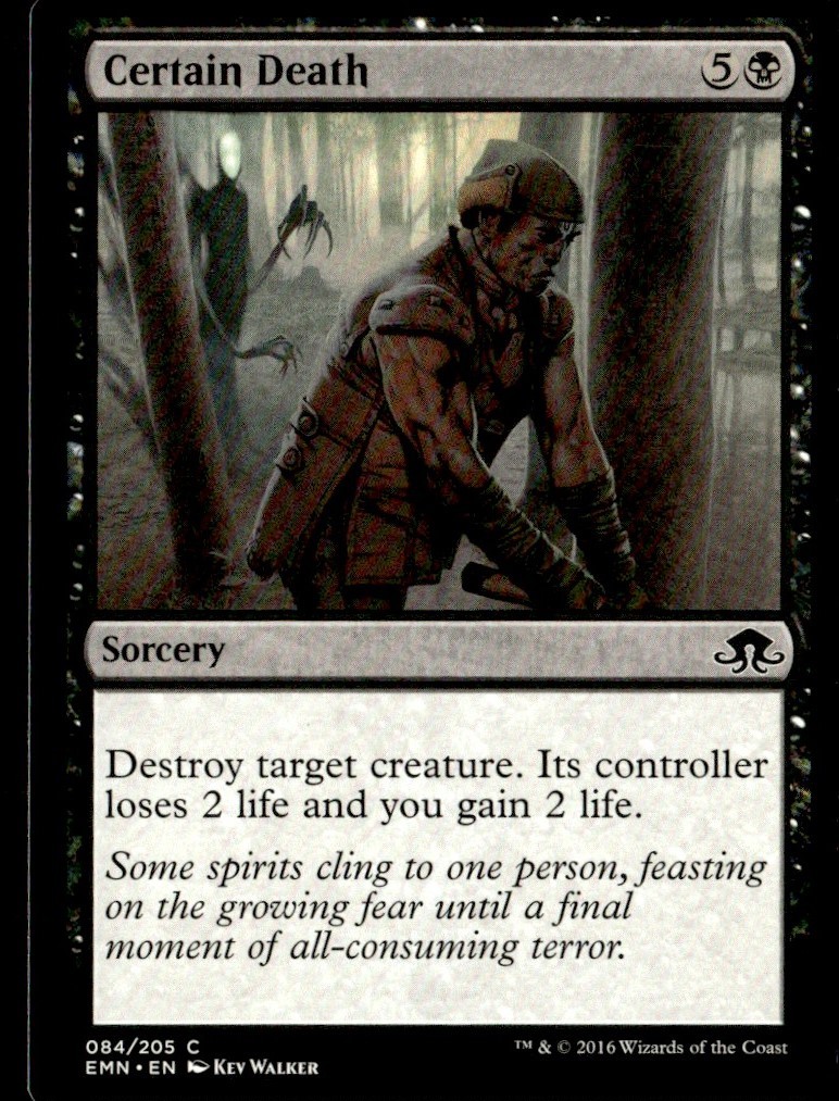 2016 Eldritch Moon Certain Death Expansion/Common #84