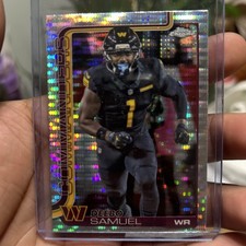 2025 Topps Chrome Deebo Samuel #294 Washington Commanders Pulsar Refractor 