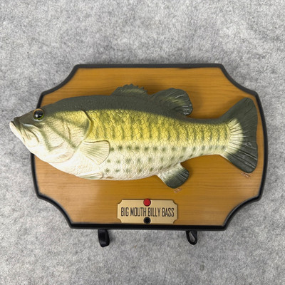 Vintage 1999 Big Mouth Billy Bass – AS-IS / FOR