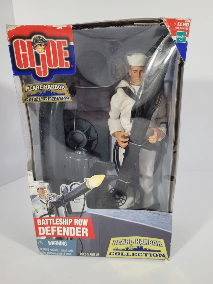 2000 GI JOE Battleship Row Defender 12" Action Figure PEARL HARBOR New In Box! - Image 3 of 4