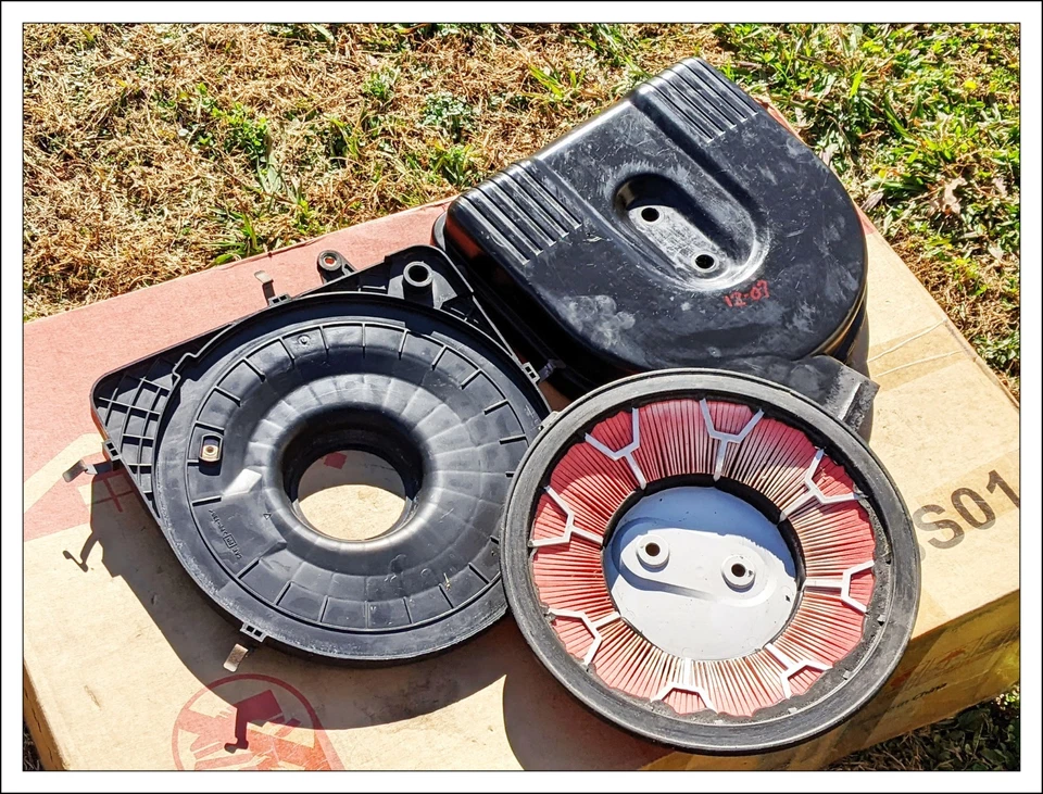 ✅ Caja de montaje de filtro de aire para camión Nissan D-21 1990-1997/carcasa de filtro de aire OEM Foto 2 de 4