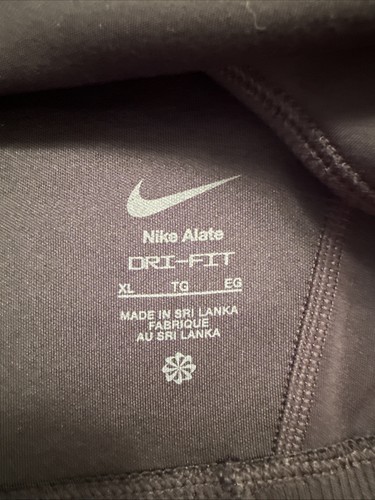 Nike Alate Women’s Dri-Fit Light Support Ribbed Sports Bra, Black, XL - Picture 4 of 4