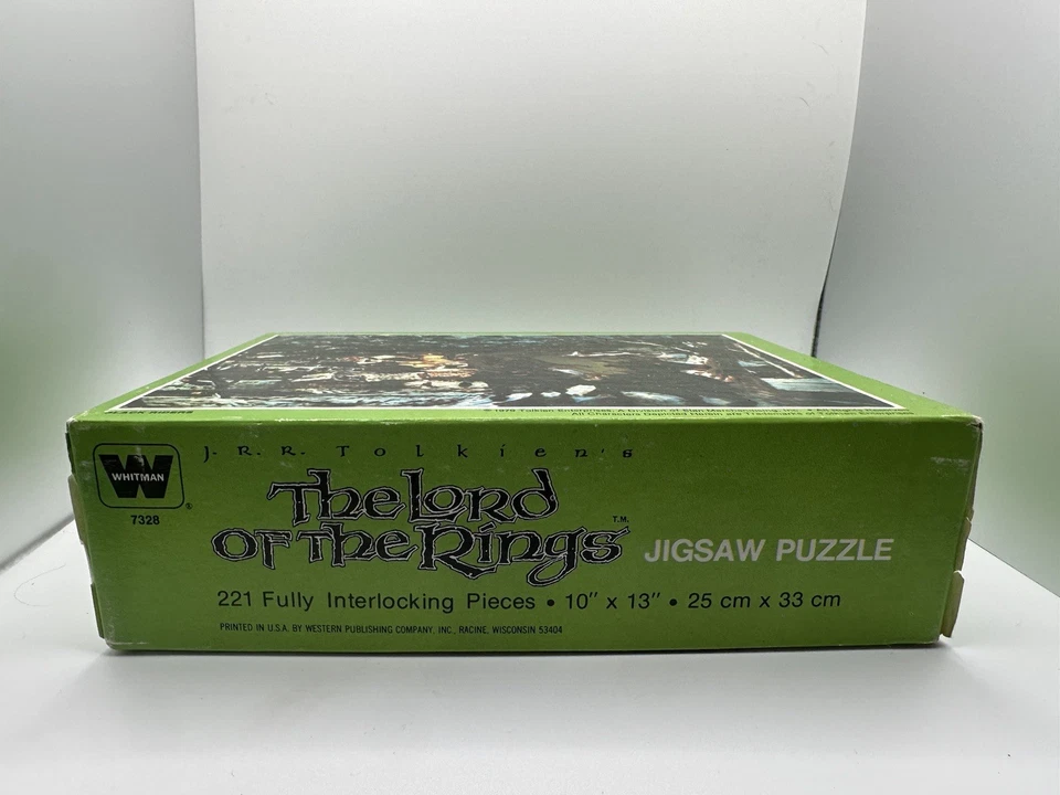 Rompecabezas El Señor de los Anillos Jinetes Negros De Colección Tolkien Whitman - Completo Foto 4 de 4