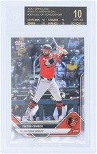 Colton Cowser Orioles 2025 Topps Opening Day Black Label #OD-5 BGS 10 Card