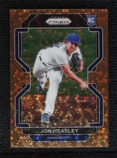 2022 Panini Prizm Tier II Bronze Donut Circle Prizm 40/40 Jon Heasley #167 0s1o