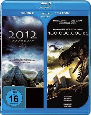Blu-ray/ 2012 Doomsday+100 Million BC !! Topzustand !!