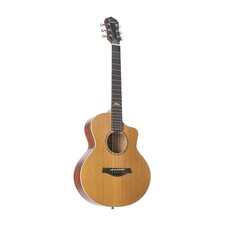 Fame Mini Westerngitarre A-11 II, massive Zederndecke, Cutaway, Mahagonikorpus