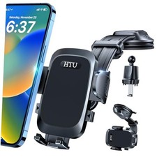  True Military-Grade Car Phone Holder 2025 Upgraded Strongest Suction  Black