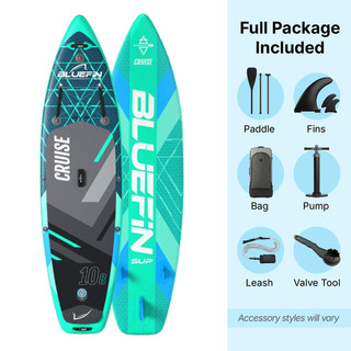 Bluefin Cruise SUP Gecko Stand Up Inflatable Paddle Board 10'8 EX DEMO V4 1