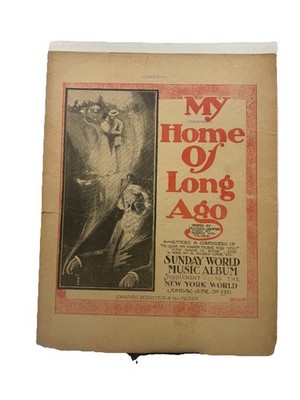 My Home Of Long Ago, 1900 Marice Shapiro Harry Von Tilzer, Cover Krieghoff