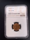 1930 S Lincoln Wheat Cent MS65 RB NGC
