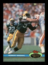 Robert Brown #93 Green Bay Packers Topps Stadium Club Football Trading Card