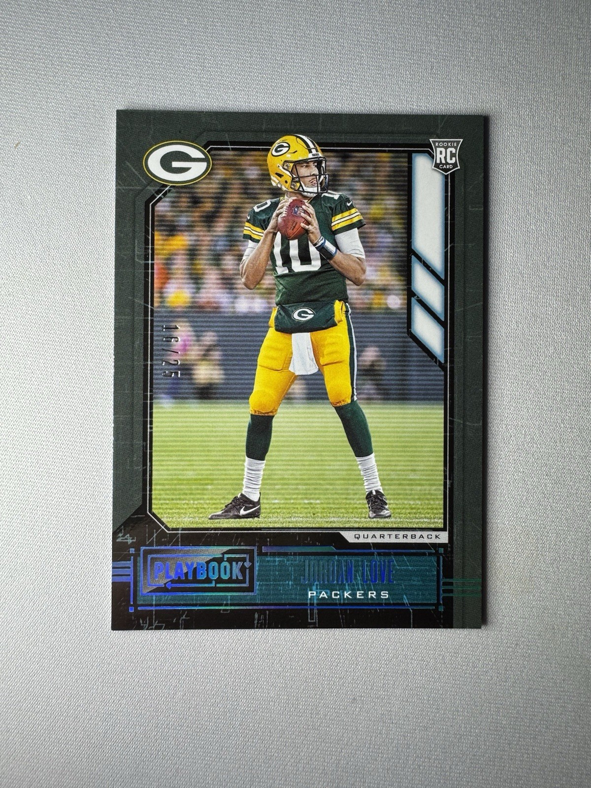 Jordan Love Panini Playbook #104 Platinum