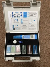 Apera Instruments PH60 Waterproof Premium pH Tester Kit ±0.01 Accuracy With Case