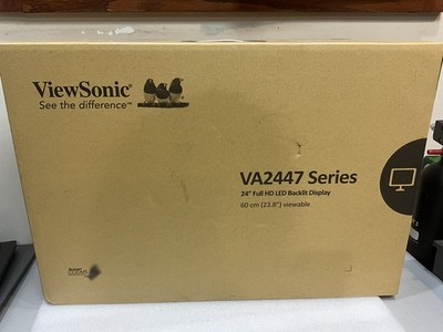 Brand New In Box ViewSonic Va2447-MH 24'' Full HD LED LCD Monitor