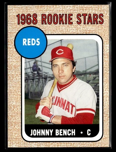 2006 Topps #16 Johnny Bench Rookie of the Week Card Cincinnati Reds