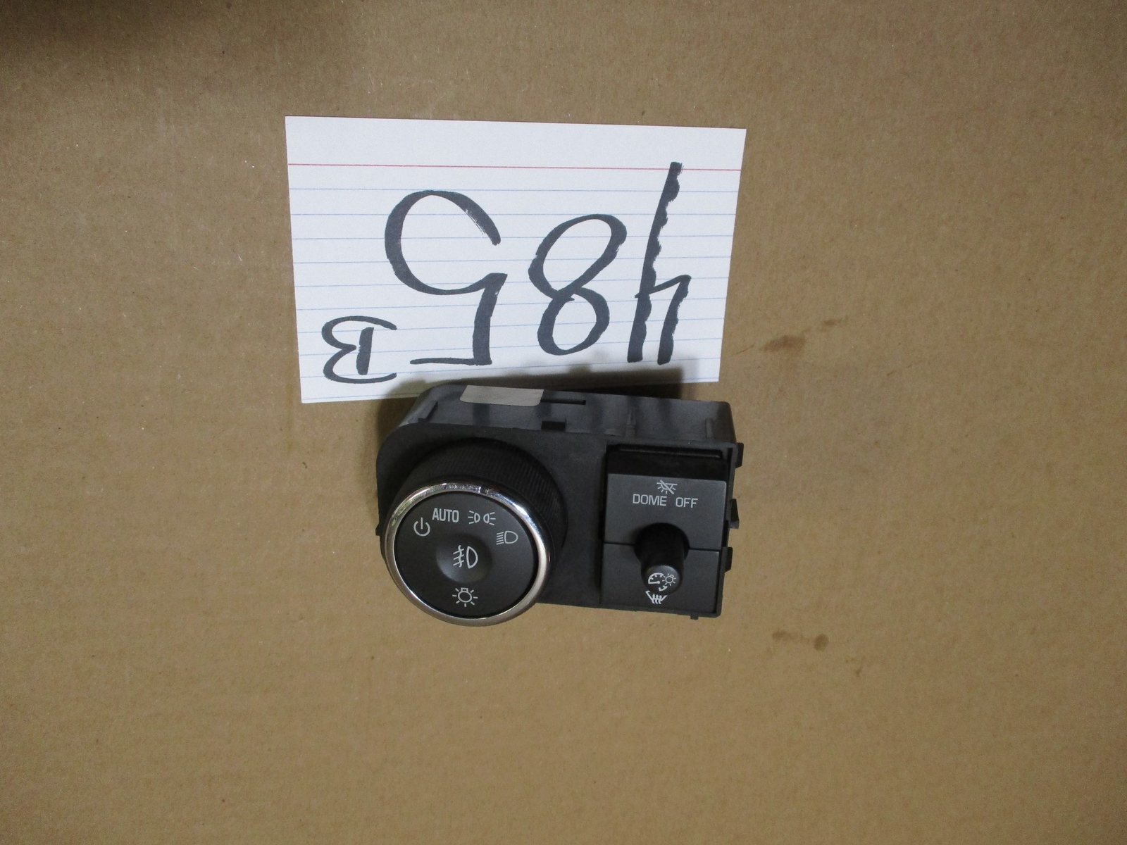 10 11 12 GMC Acadia Used Head Light Switch #485-B