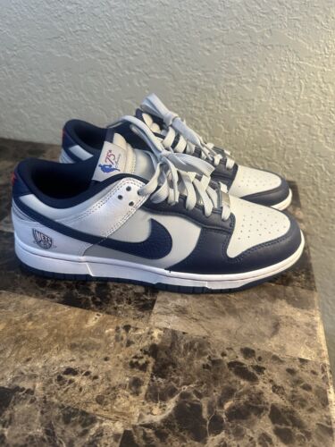 Size 7.5 - Nike Dunk Low EMB x NBA 75th Anniversary - Brooklyn Nets 2021 - Picture 2 of 7