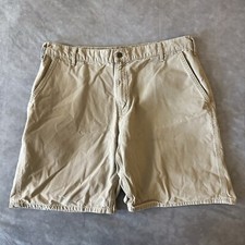 Vintage Carhartt Shorts Mens 40 Canvas Utility Work Outdoor Carpenter Tan Khaki
