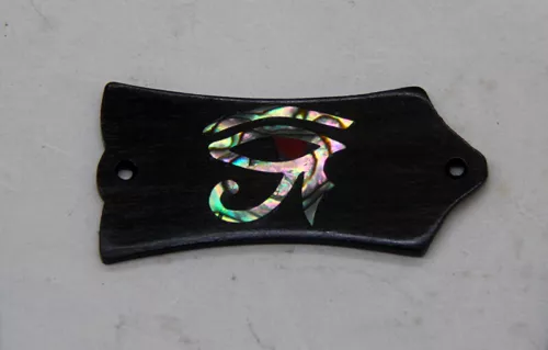 Truss Rod Cover with Eye Of Horus Inlay 02 will fit Gibson