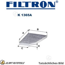 FILTER INNENRAUMLUFT FÜR TESLA MODEL X 5YJX L2S FILTRON WP2167 K1365A 103904200B