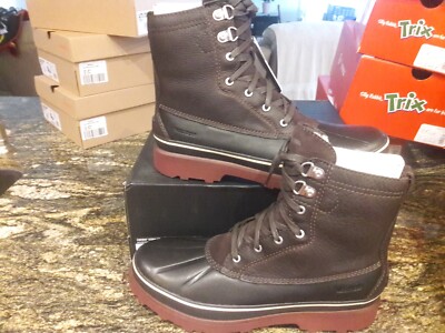 NEW $225 Mens Sorel Caribou Storm Waterproof Boots, size 14   shoes     SEE NOTE