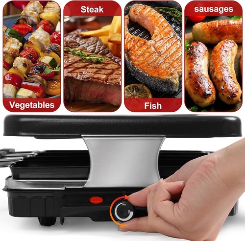 Multifunctional Raclette Grill Table - Dishwasher Safe & Temperature Controlled - Picture 10 of 10