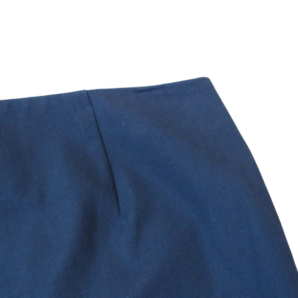 Lafayette 148 Dark Navy Blue Dress Pants Size 12 Tapered Side Zip