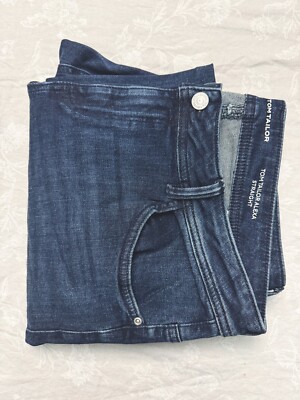 Tom Tailor Women Jeans Alexa Straight Denim Blue Size 36/32 (Brand New )