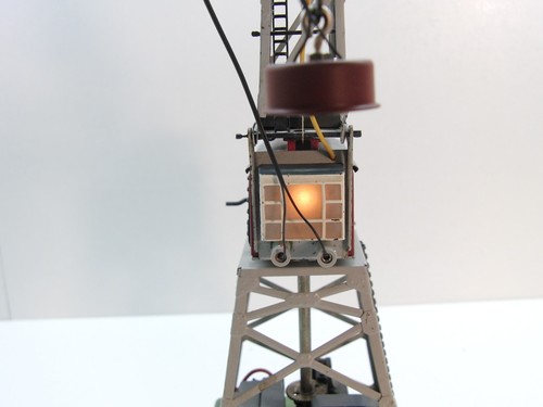 Märklin H0 451 Drehkran mit Tiefstrahler, gewartet, TOP o.OVP, geprüft #37918 - Bild 5 von 13