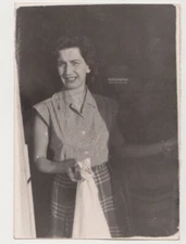 Beautiful Young Woman Caught Mid-Sentence by the Camera Snapshot Abstract Photo