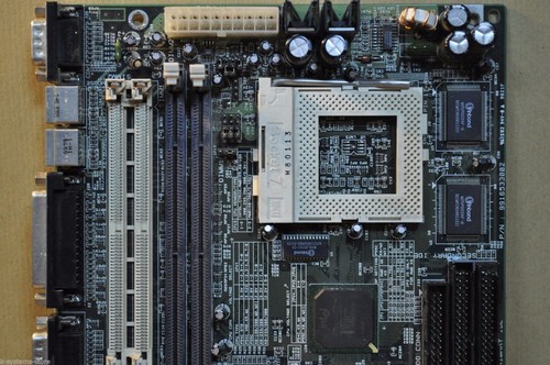 DAEWOO CB57X-TX Super Socket 7 ATX Motherboard, PS/2 Connectors, SD ram, Edo Ram - Picture 2 of 8